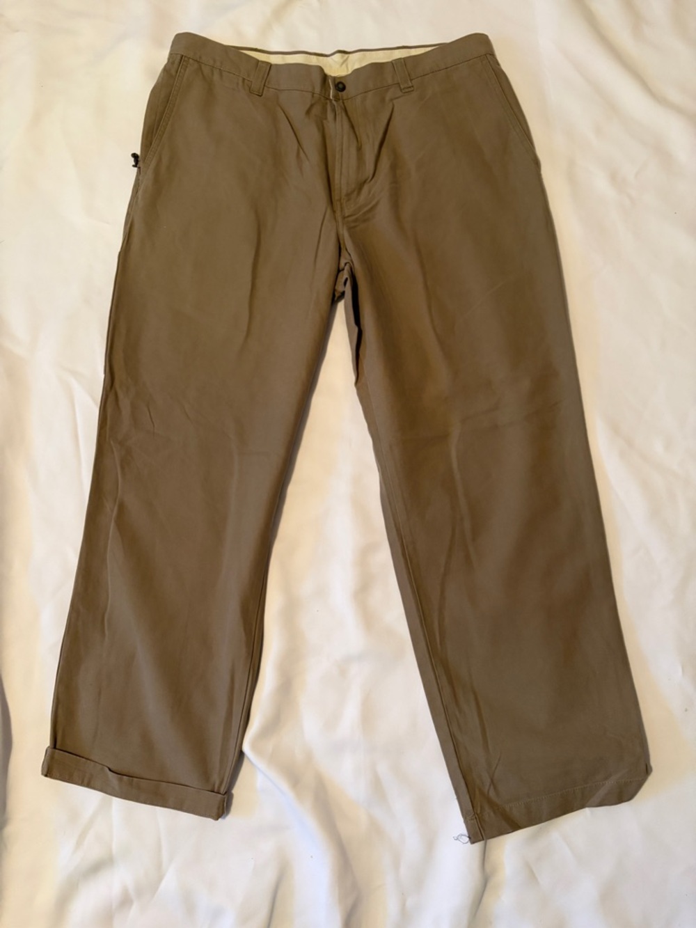 Columbia Men's Relaxed Fit Chinos - Olive Brown